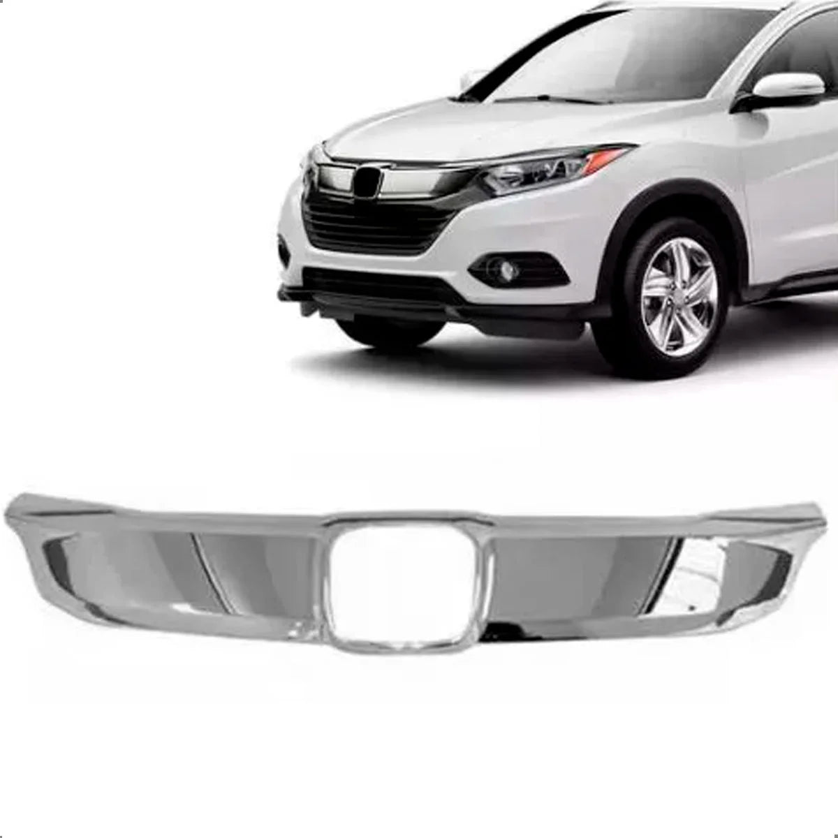 Friso Grade Dianteira Hrv 2019-2021 Cromado