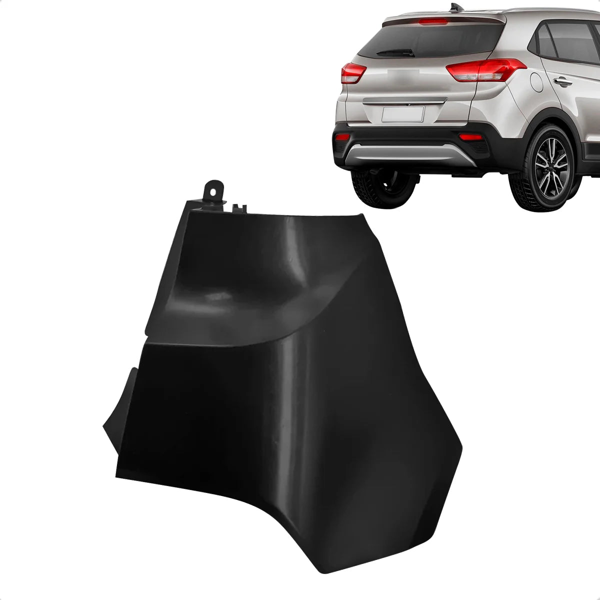 Par Ponteira Polaina Parachoque Traseiro Creta 2016-2019