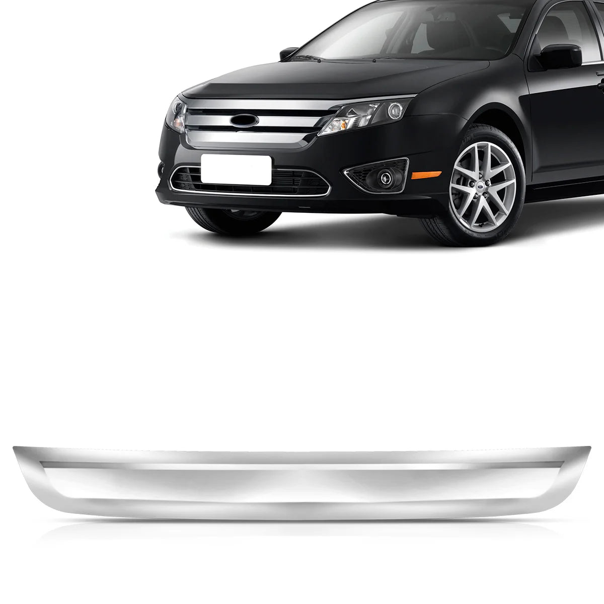 Friso Grade Dianteira Fusion 2010-2012 Inferior Cromado