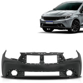 Parachoque Dianteiro Argo 2023-2024 Superior Preto Liso