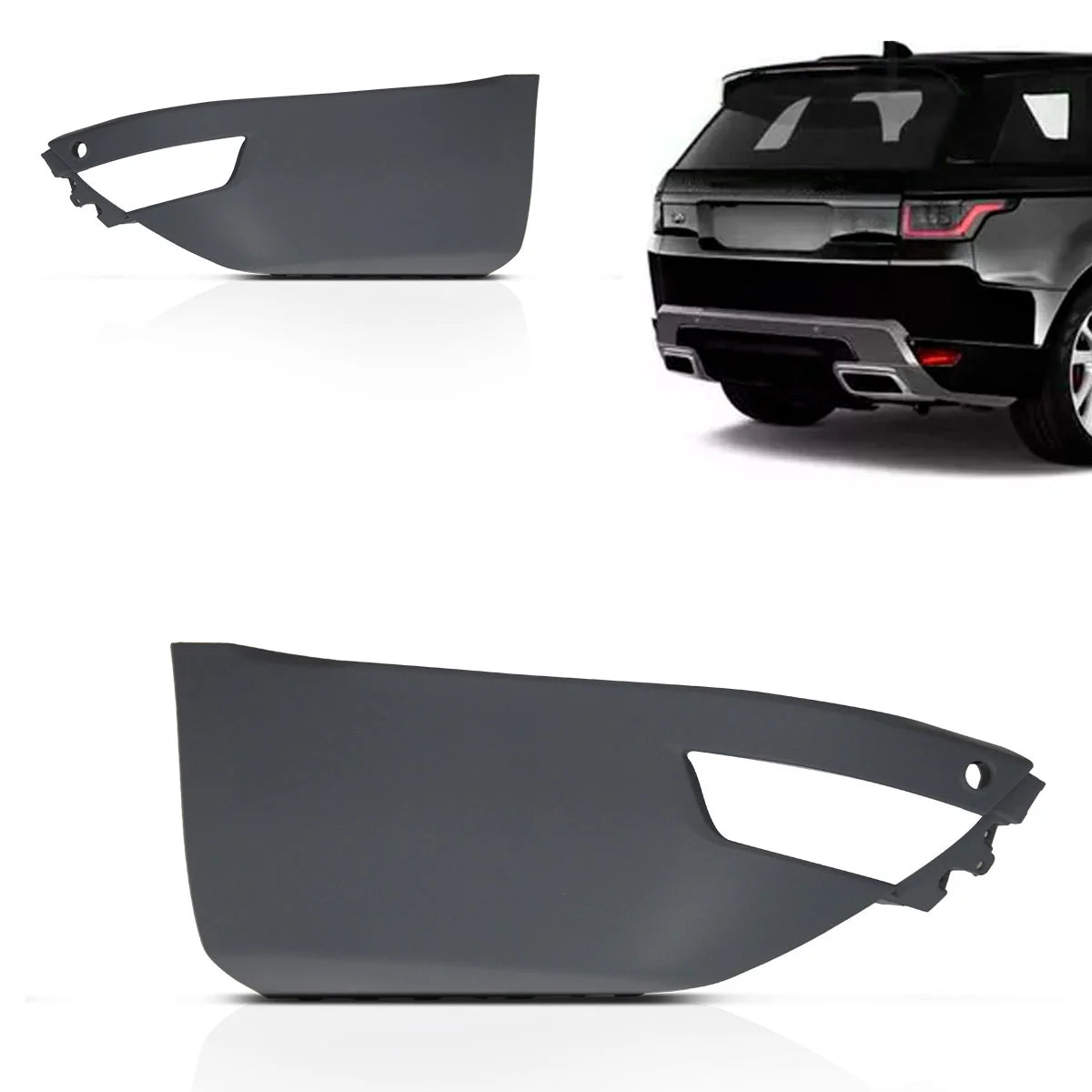 Par Parachoque Traseiro Range Rover Sport 2014-2017 Inferior